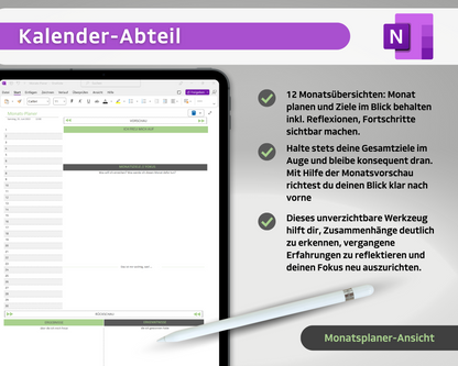 digitales OneNote All-in-One-Bundle Coachingbuch & Erfolgsjournal