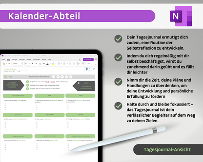 digitales OneNote All-in-One-Bundle Coachingbuch & Erfolgsjournal